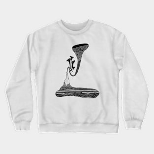 Magical Trumpet Mushrooms Crewneck Sweatshirt